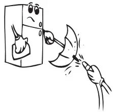 Romo RCS2232W Combi Refrigerator - MAINTENANCE 2