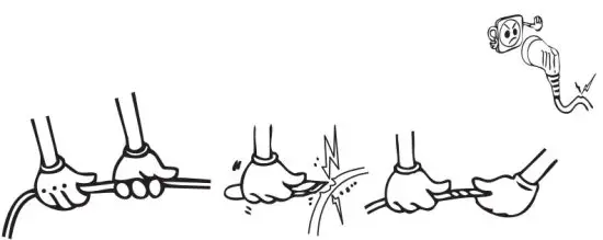 Romo RCS2232W Combi Refrigerator - Safety warnings