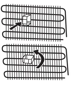 Romo RCS2232W Combi Refrigerator - fridge 1