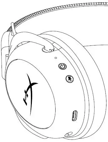 HYPERX CL004 Cloud Core Wireless Headset fig 7