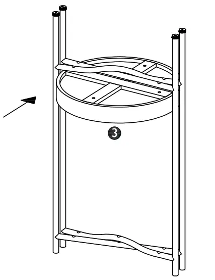 JOHAN LEWIS Jax Small Side Table-0303