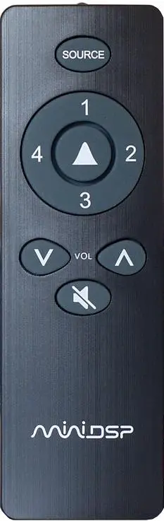 miniDSP DDRC-22 High Resolution Audio Processor - INFRARED REMOTE CONTROL