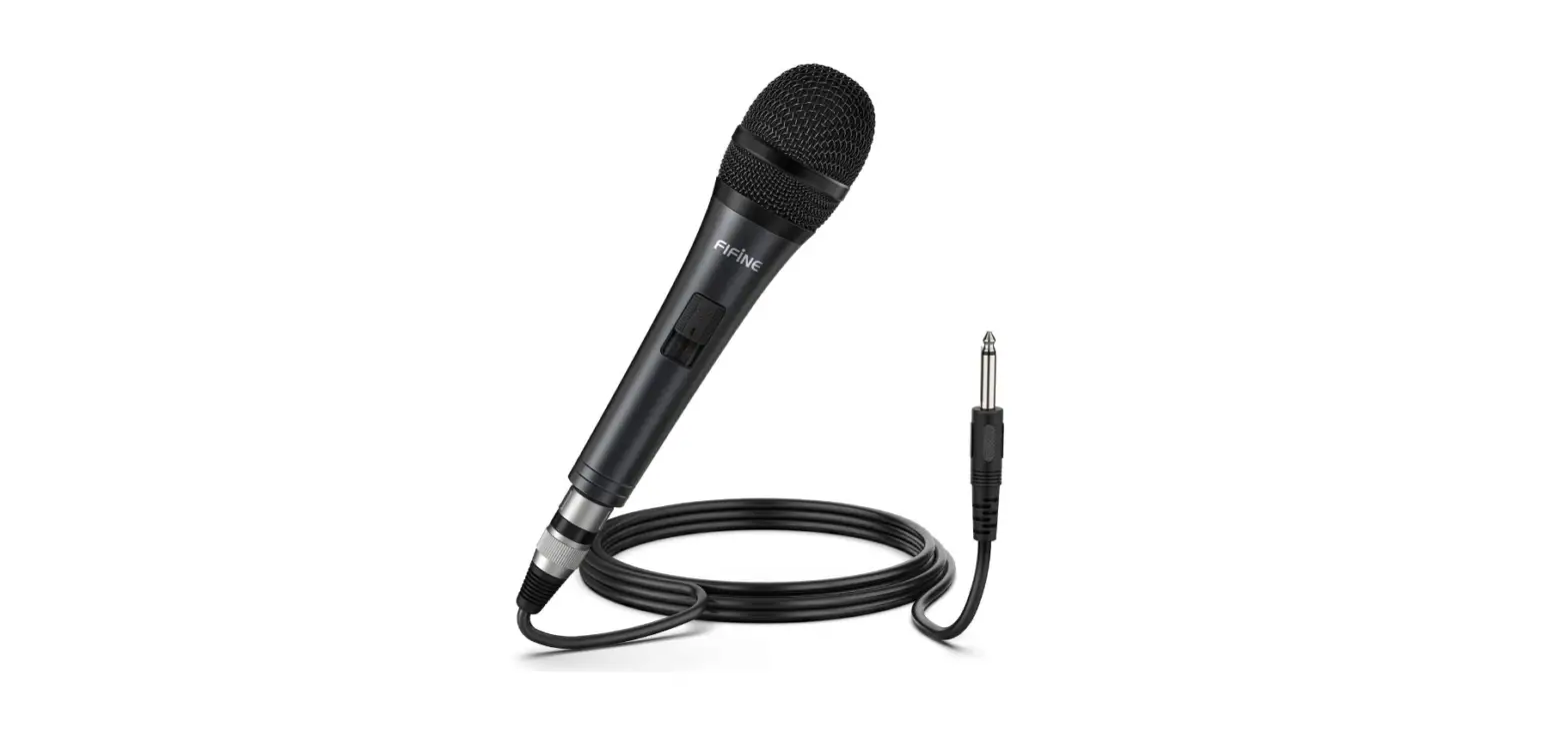 Karaoke Microphone,fifine Dynamic Vocal Microphone For Speaker,wired Handheld Mic-complete Features/instruction Guide