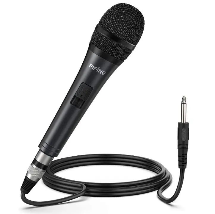 Karaoke-Microphone-Fifine-Dynamic-Vocal-Microphone-for-Speaker-image