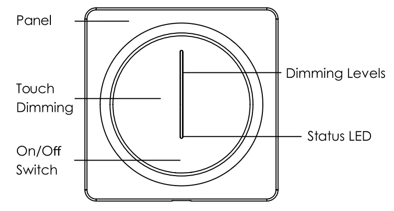 PHOEBE LED 14671 Intelligent Dimmer Switch Wi-Fi and Touch Control Dimmer - fig1
