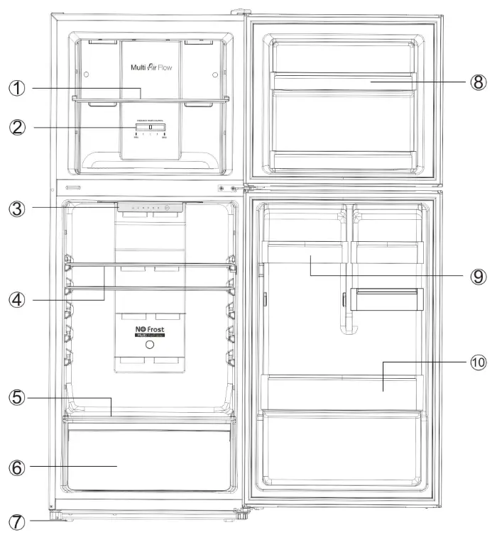 CHiQ Top Mounted Refrigerator- 02