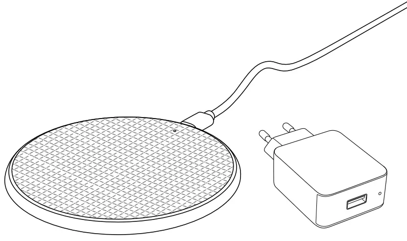 hama QI FC10 Wireless Charger -