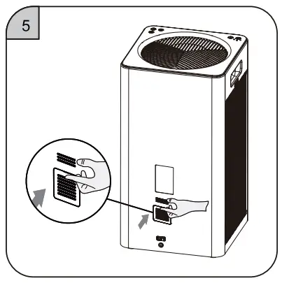 ROVACS RV320 Air Purifier - Cover 2