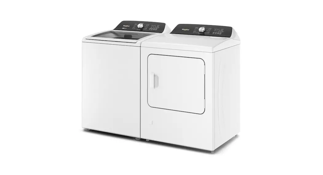 Whirlpool W11361424b 7.0 Cu. Ft. Top Load Gas Moisture Sensing Dryer With Steam Owner's Manual