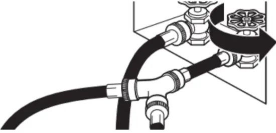 Whirlpool W11361424B 7.0 Cu. Ft. Top Load Gas Moisture Sensing Dryer with Steam - water faucet