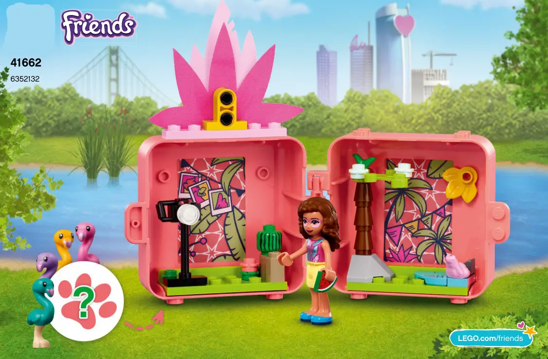 LEGO 41662 Friends Flaming Cube-