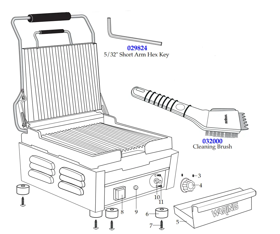 Waring-Commercial-Ribbed-Top-&-Flat-Bottom-tostato-supremo-1