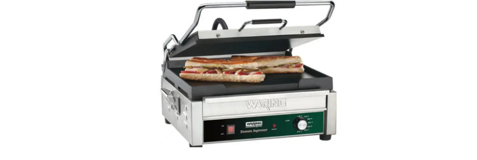 Waring Commercial Ribbed Top & Flat Bottom Wdg250 Tostato Supremo User Manual