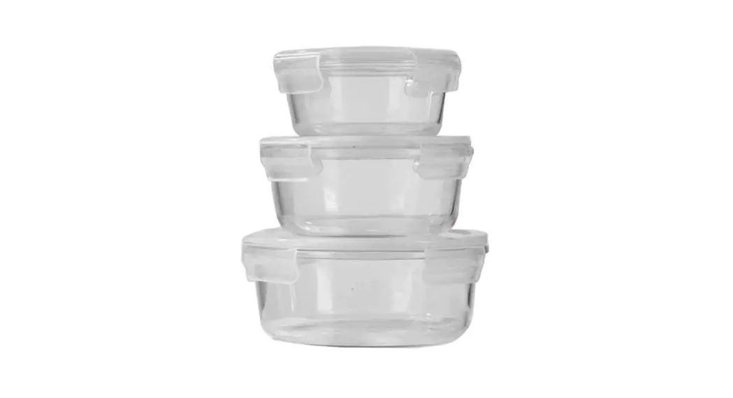 Maxxmee 04162 Glass Food Storage Containers Klick-it Instruction Manual