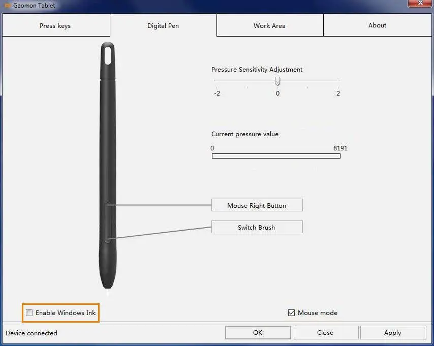 GAOMON ART Digital Grapahic Microsoft Office