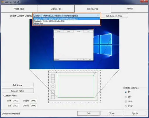 GAOMON ART Digital Grapahic simultaneously