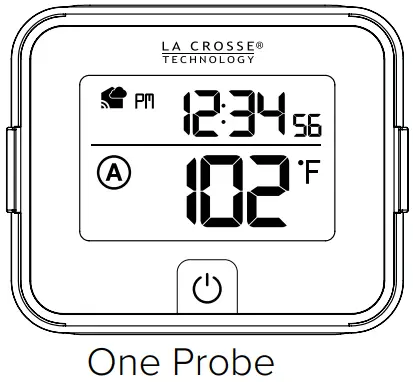 USE TEMPERATURE PROBE
