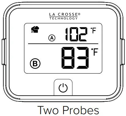 USE TEMPERATURE PROBE