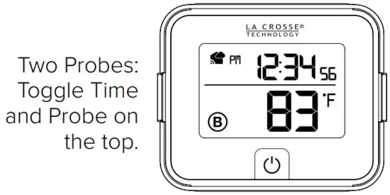 USE TEMPERATURE PROBE