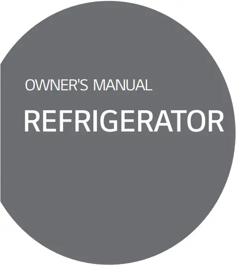 LG GL-B200RPR - Owner's Manual