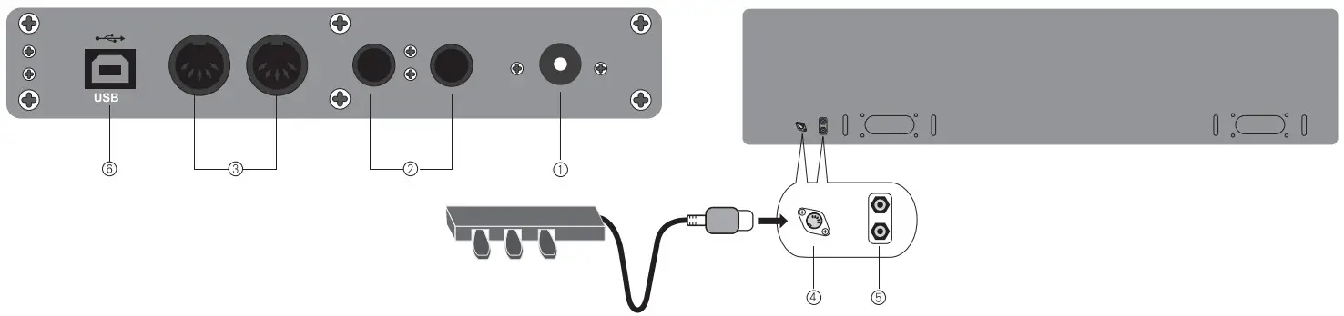 ZEBRA 88 Key Upright Electronic Piano - fig1