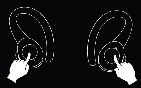 switch OFF the earbuds manually