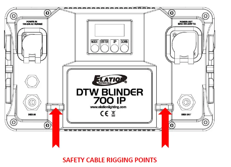 Elation DTW Blinder 700 IP fig 1