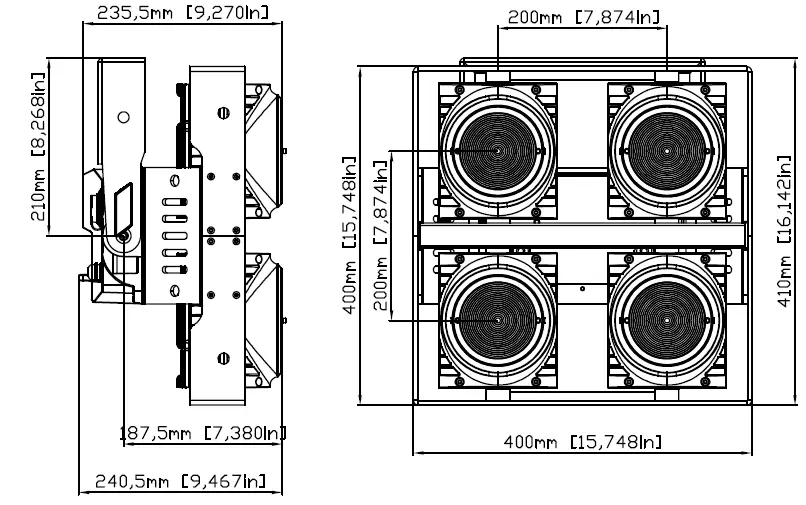 Elation DTW Blinder 700 IP fig 13
