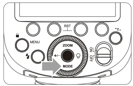 Godox TTL Li-ion Round Head Camera Flash LCD MODE