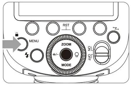Godox TTL Li-ion Round Head Camera Flash LCD Panel C.Fn CH setting