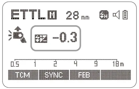 Godox TTL Li-ion Round Head Camera Flash LCD Panel amount.