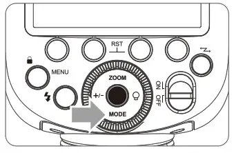 Godox TTL Li-ion Round Head Camera Flash LCD flash mode