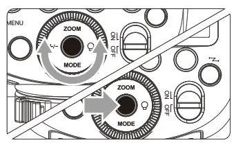 Godox TTL Li-ion Round Head Camera Flash LCDaking the picture