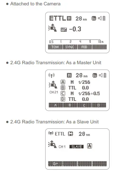 Godox TTL Li-ion Round Head Camera Flash Three Modes