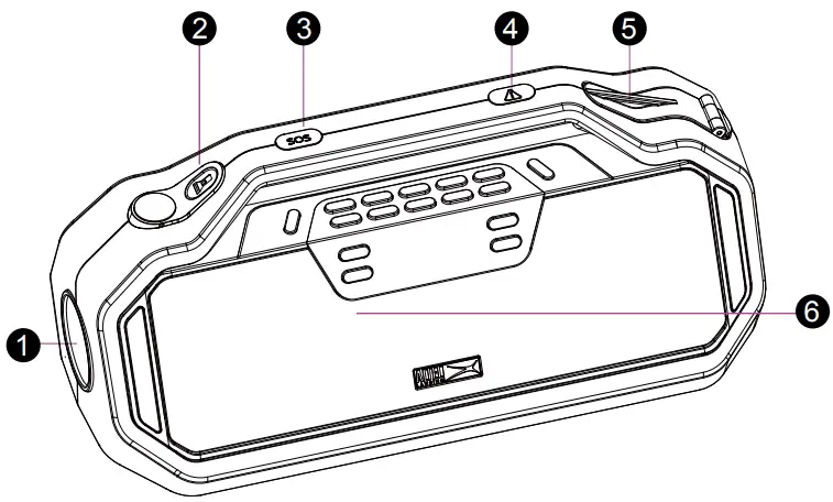Flyball SUR2 EMERGENCY WIRELESS SPEAKER - FIG 5