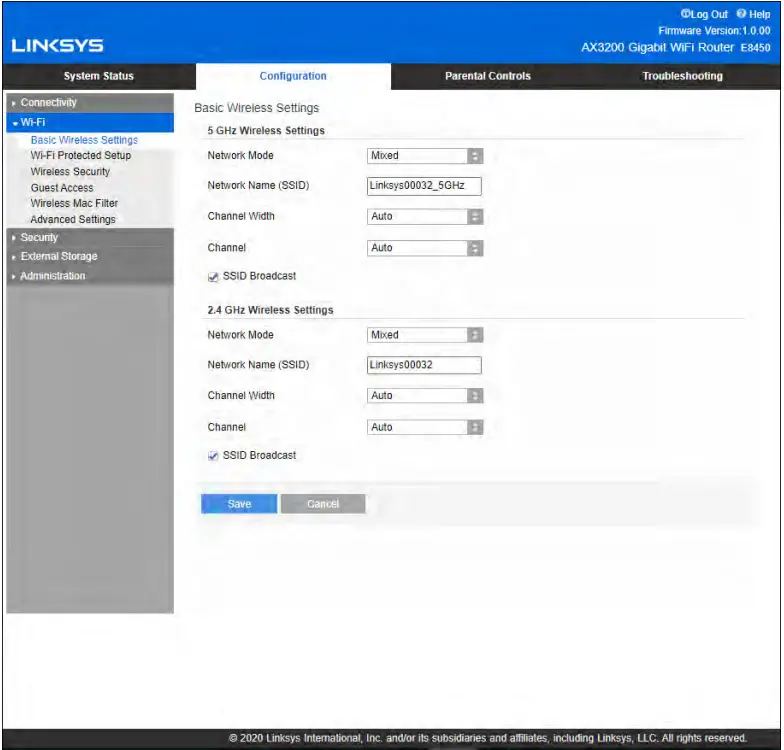 LINKSYS AX3200 Dual-Band Gigabit Wi-Fi 6 fig 10