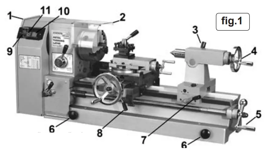 SEALEY SM27 V2 METAL TURNING LATHE - Overview