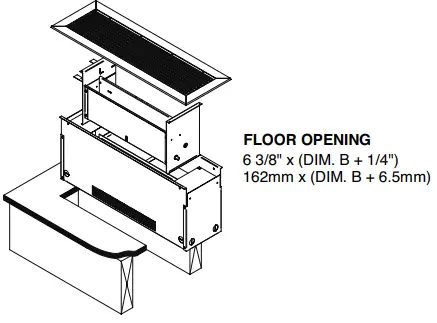 STELPRO FI Series FFI1502W Floor Insert Heater-fig3