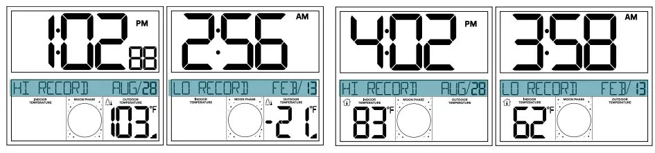 HI/LO TEMPERATURE RECORDS