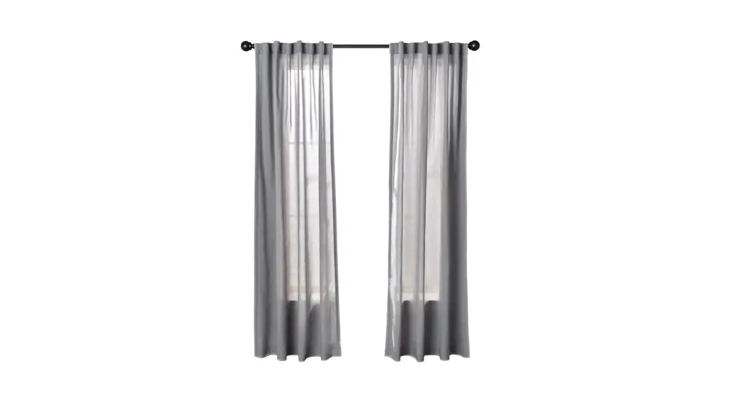 Exclusive Home Hook Loop Tab Top Light Filtering Curtain Panel User Guide