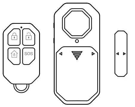 Shenzhen Smart Tech Security SM 06 Door and Window Alarm