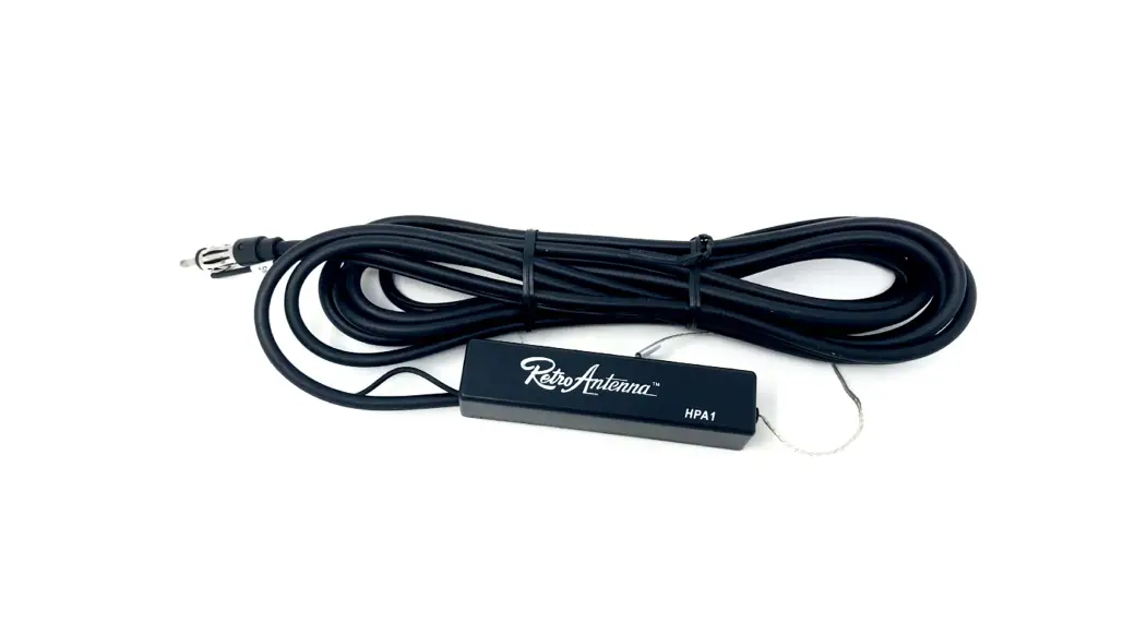 Retrosound Hpa1 Amplified Am Or Fm Hide Away Antenna Installation Guide