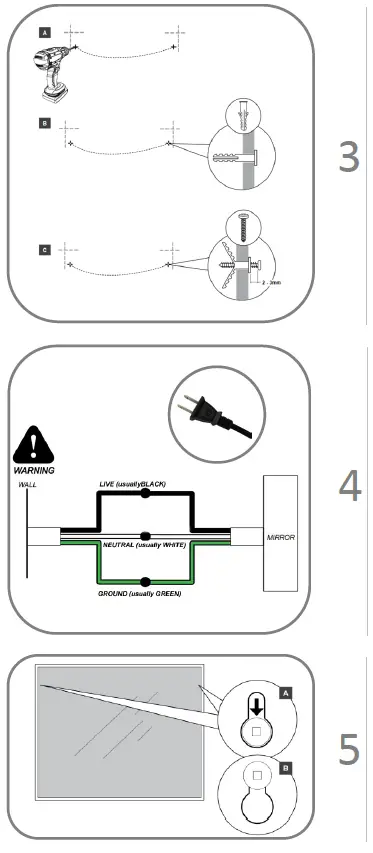 ExBrite JS-2836R-4-X-E LED Lighted Mirror Fixture-3