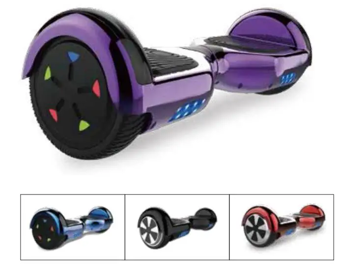 LIKE SPORTING L80000920 JD6 6.5 Inch Self Balancing Hoverboard User Manual - Colors