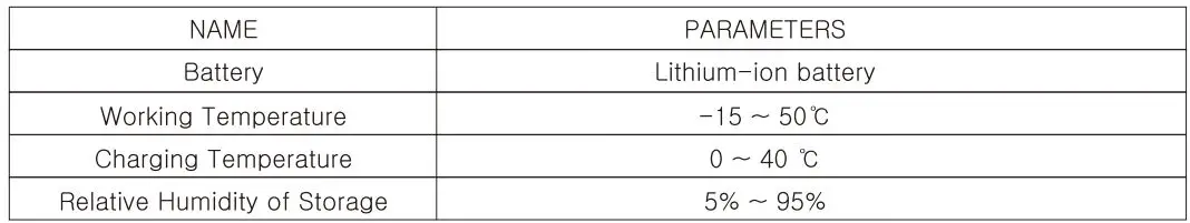 LIKE SPORTING L80000920 JD6 6.5 Inch Self Balancing Hoverboard User Manual - The specification of the battery