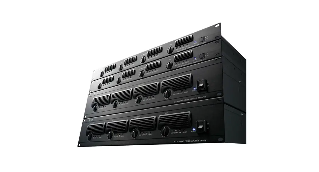 Toa Da-250d Ce301 Dual Power Amplifiers Instruction Manual