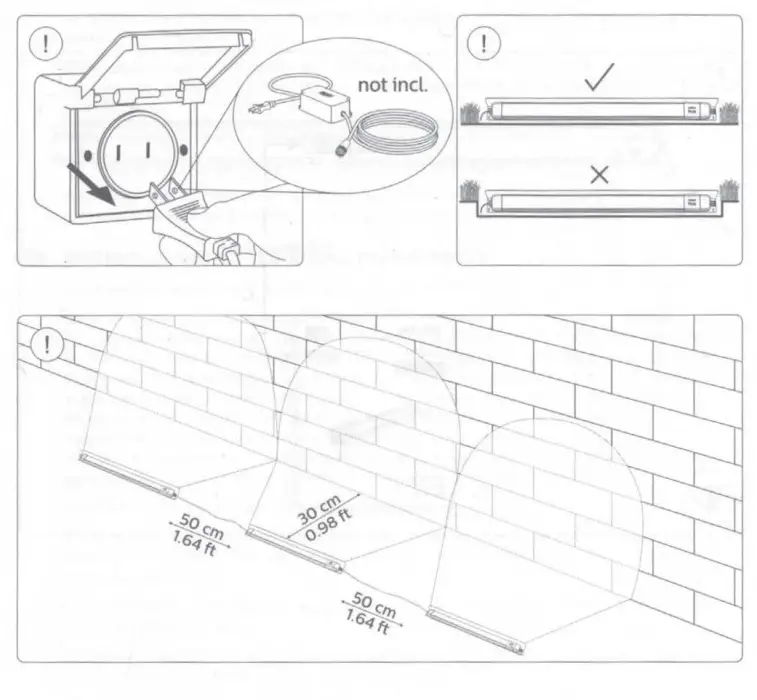 PHILIPS 1746630V7 Hue Amarant White Color Outdoor Linear Light FIG 3