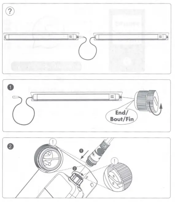 PHILIPS 1746630V7 Hue Amarant White Color Outdoor Linear Light FIG 8