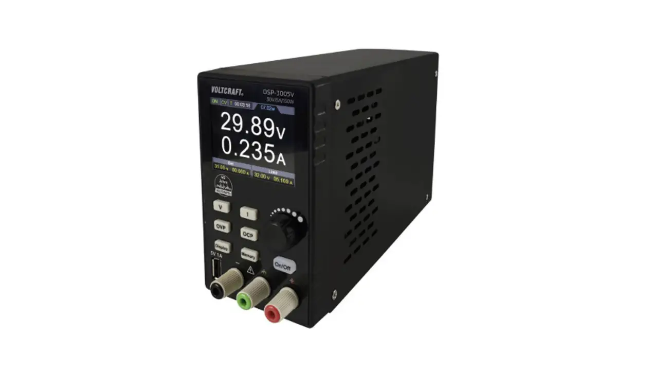 Voltcraft Dsp-3005v Single Channel Dc Power Supply User Manual