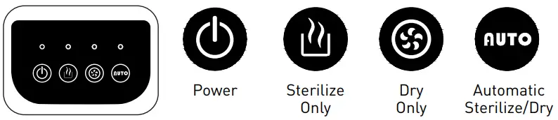 DrBrown s AC178-INTL Bottle Sterilizer and Dryer-fig6